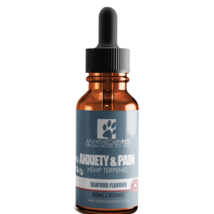 Apawthecary Pets – Anxiety & Pain Tincture – Seafood Medley Flavour 300mg | Budmail Canada