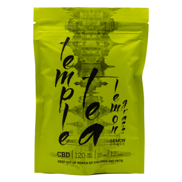 Temple Tea – Lemongrass CBD Tea – 120mg | Budmail Canada