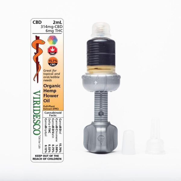Viridesco – Organic Hemp Flower Oil – 2ml CBD | Budmail Canada