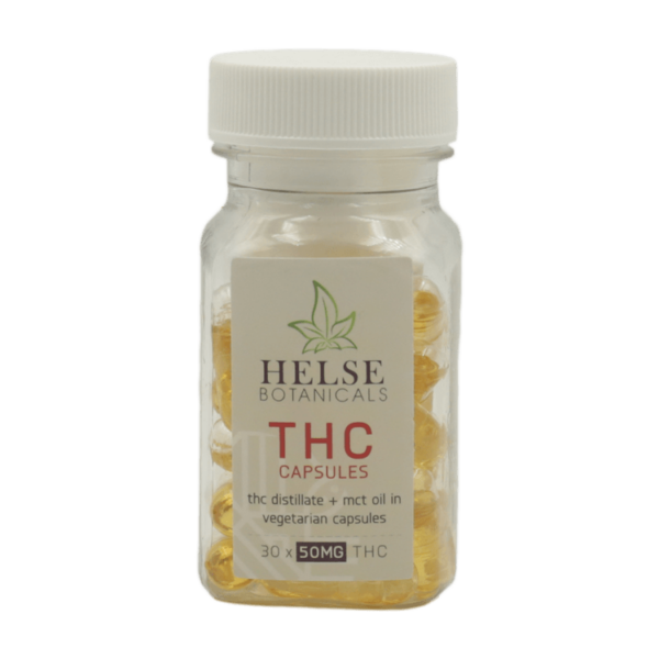 Helse Botanicals – THC Capsules – 50mg | Budmail Canada