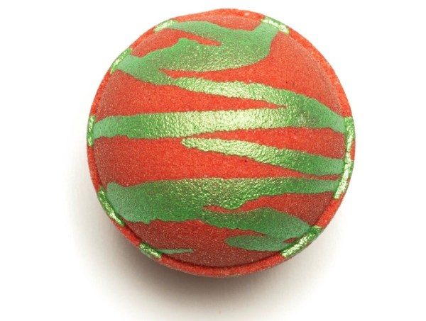 Nikki Stikki Botanicals – CBD Bath Bomb – Christmas Spirit Bomb (red/green) – 300mg CBD | Budmail Canada