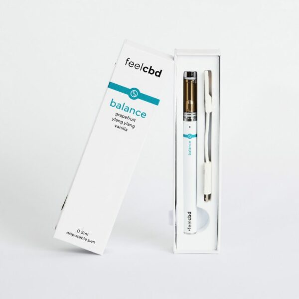 FeelCBD – Balance – Dispsable CBD Vape Pen 0.5ml | Budmail Canada
