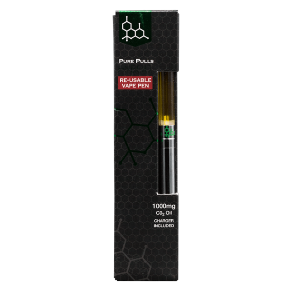 Pure Pulls – CO2 Oil Reusable Vape Pen – Sativa 1ml | Budmail Canada