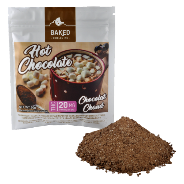 Baked Edibles – Hot Chocolate 20mg THC | Budmail Canada
