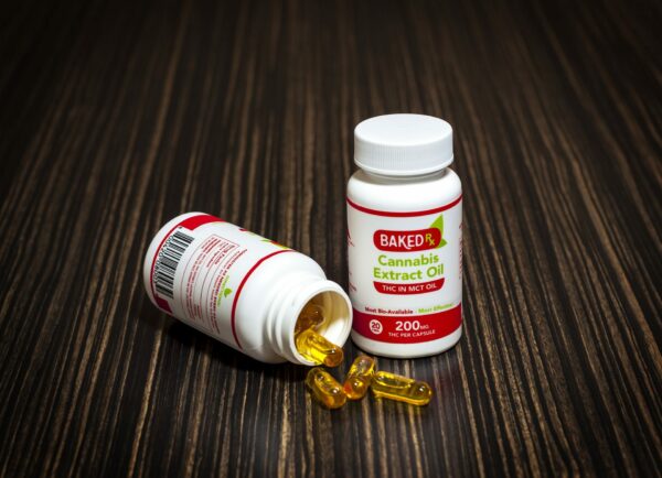 Baked Edibles – THC Extract Capsules 200mg | Budmail Canada