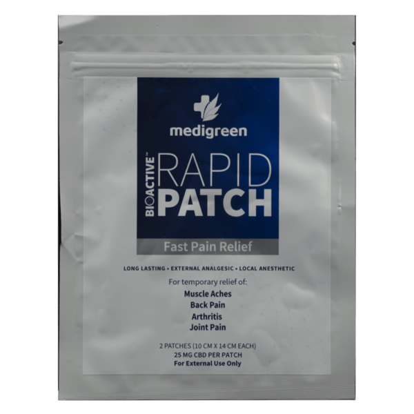 Medigreen Rapid CBD Patch – Fast Pain Relief | Budmail Canada