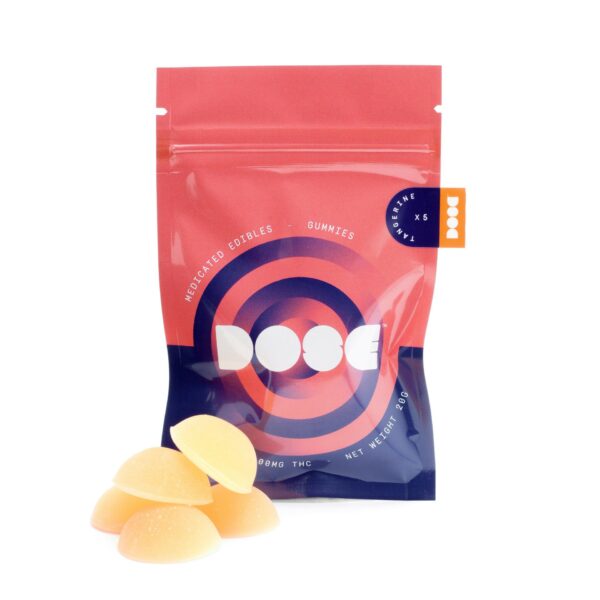 Dose Edibles Gummies – Tangerine | Budmail Canada