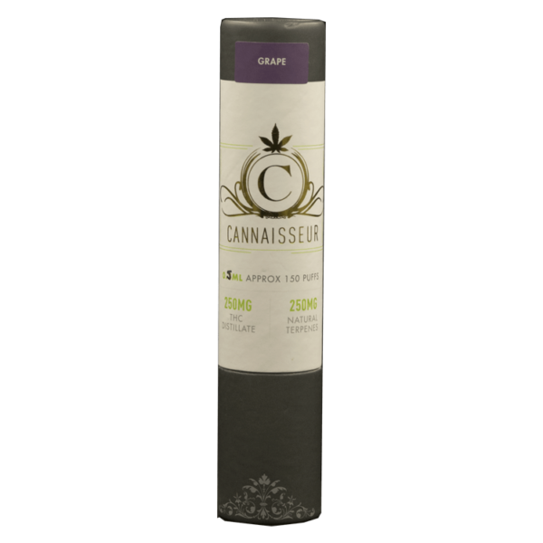 Cannaisseur – Disposable THC Distillate Pen – Grape 0.3ml | Budmail Canada