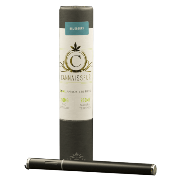 Cannaisseur – Disposable THC Distillate Pen – Blueberry 0.5ml | Budmail Canada