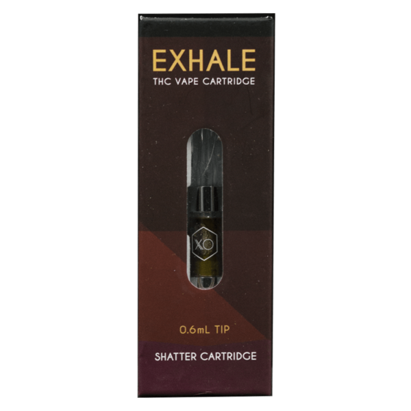 XO Exhale – Liquid Shatter Refill Cartridge – Durban Poison 0.6ml | Budmail Canada