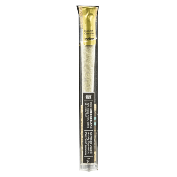 Flowerpwr – Pre-Roll – BB Cheesecake – 1g | Budmail Canada