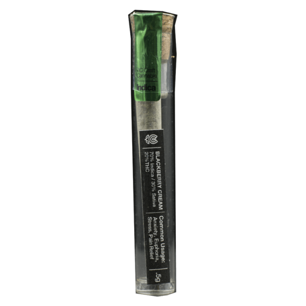 Flowerpwr – Pre-Roll – Blackberry Cream – 1g | Budmail Canada