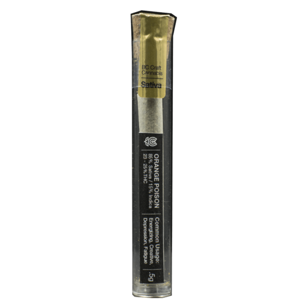 Flowerpwr – Pre-Roll – Orange Poison – 1g or 0.5g | Budmail Canada