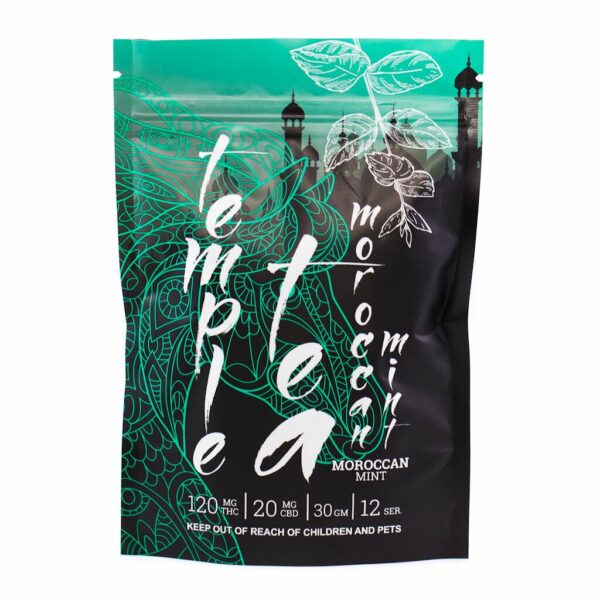 Temple Tea – Moroccan Mint – 120mg THC | Budmail Canada