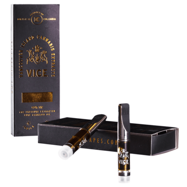 Vice – CO2 Oil Refill Cartridges – BC Kush 0.3ml | Budmail Canada