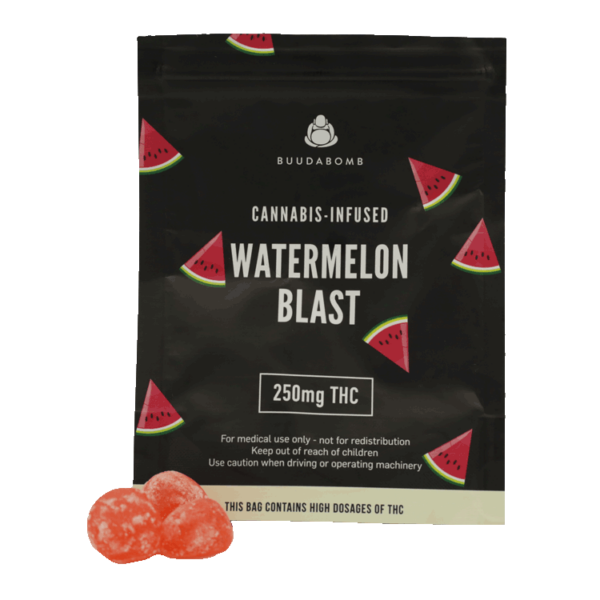 Buudabomb – Watermelon Blast – 250mg | Budmail Canada