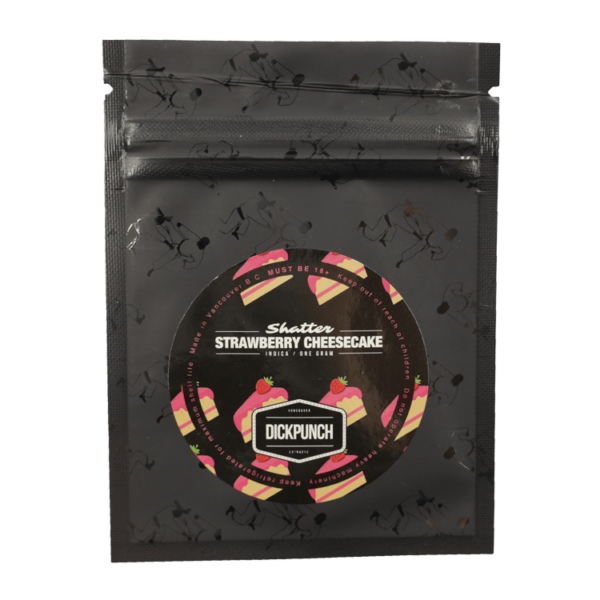 Dickpunch Extracts – Strawberry Cheesecake (indica) – 1g | Budmail Canada