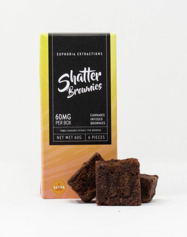Euphoria Extractions – Shatter Brownies (Sativa) | Budmail Canada
