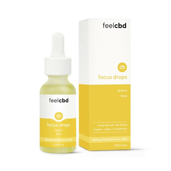 FeelCBD – Focus Drops – CBD Tincture 300mg | Budmail Canada