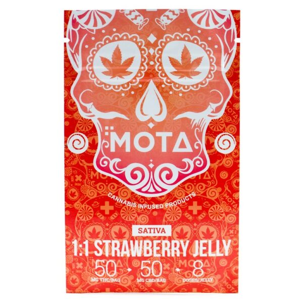 Mota – White Cube CBD – Strawberries & Cream – 180mg CBD | Budmail Canada