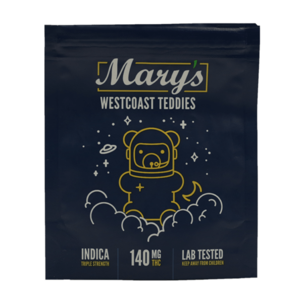 Mary’s Medibles – Westcoast Teddies – Triple Strength – 140mg | Budmail Canada