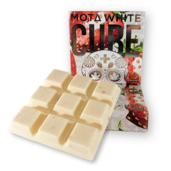 Mota – White Cube CBD – Strawberries & Cream – 180mg CBD | Budmail Canada