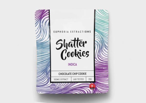 Euphoria Extractions – Chocolate Chip Cookie – Sativa – 100mg THC | Budmail Canada