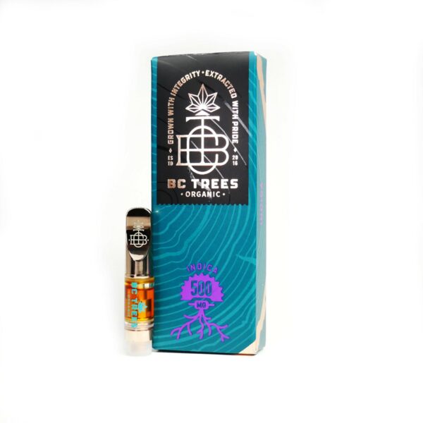 BC Trees – Organic CO2 Refill Cartridges – Indica – 500mg | Budmail Canada