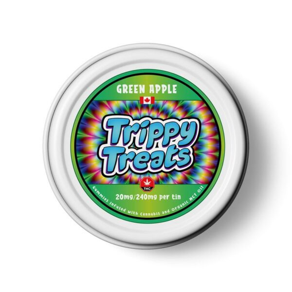 Trippy Treats – Hawaiian Fruit Punch Gummies – 400mg THC | Budmail Canada
