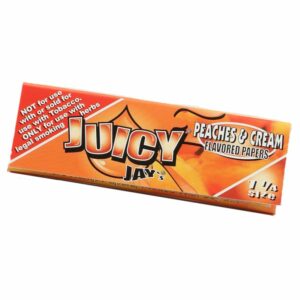 Juicy Jay’s – Hemp Papers (1.25″) – Peaches & Cream | Budmail Canada