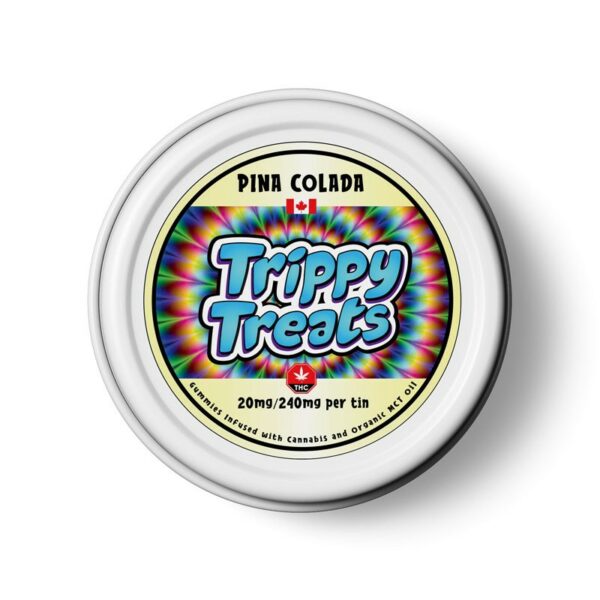Trippy Treats – Hawaiian Fruit Punch Gummies – 400mg THC | Budmail Canada