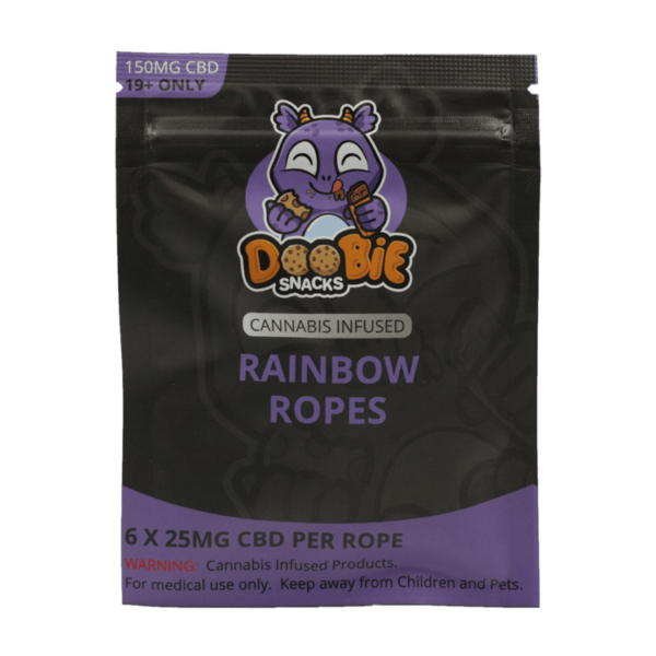 Doobie Snacks – CBD Sour Gummy Bears – 150mg CBD | Budmail Canada