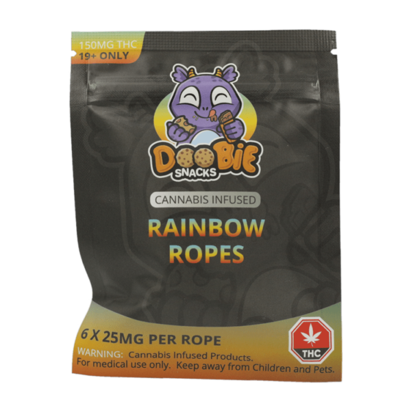 Doobie Snacks – Blue Raspberry – 200mg THC | Budmail Canada