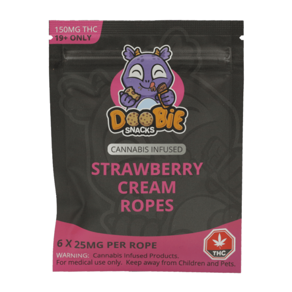 Doobie Snacks – Blue Raspberry – 200mg THC | Budmail Canada