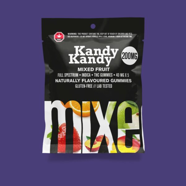 Kandy Kandy – Mixed Fruit Gummies | Budmail Canada