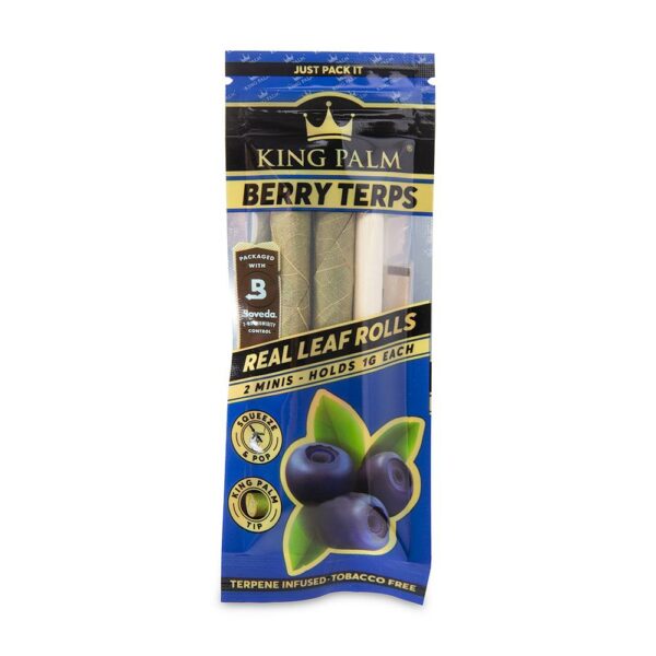 King Palm Slims (2 rolls) – Variety Flavours | Budmail Canada