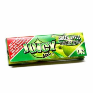 Juicy Jay’s – Hemp Papers (1.25 inch) – Green Apple | Budmail Canada