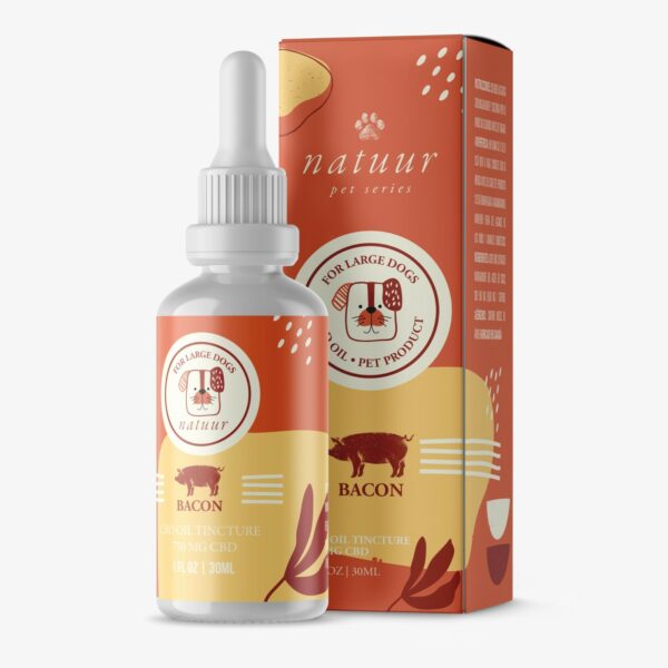 Natuur – Pet Series – CBD Oil For Small Dogs – Bacon Flavour – 125mg | Budmail Canada