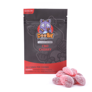 Doobie Snacks – CBD Cherry Gummies – 500mg CBD | Budmail Canada