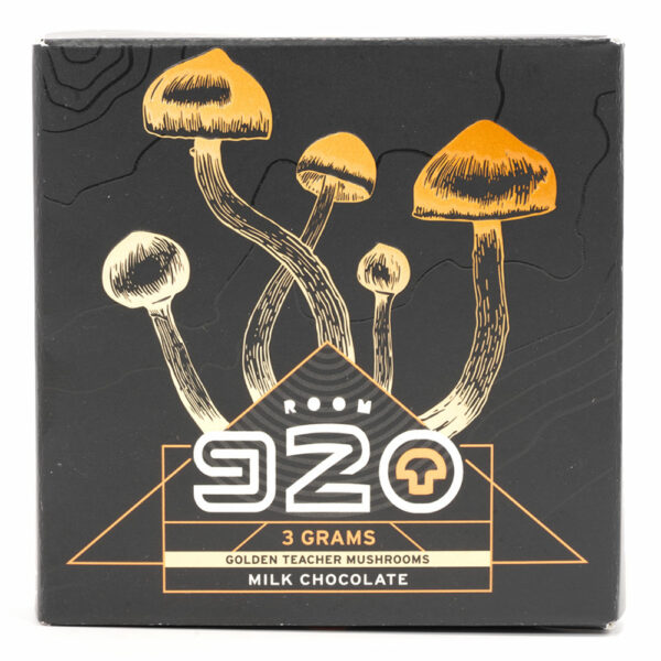 Room 920 – Mushroom Chocolate Bar – Milk Chocolate – 3 Grams | Budmail Canada