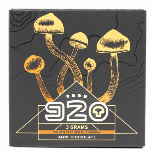 Room 920 – Mushroom Chocolate Bar – Dark Chocolate – 3 Grams | Budmail Canada