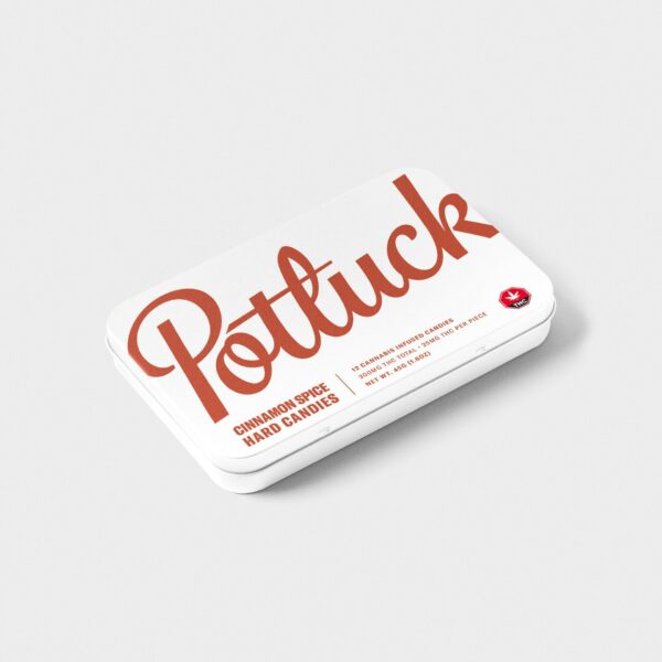 Potluck – Hard Candy – Cinnamon Spice – 300mg THC | Budmail Canada