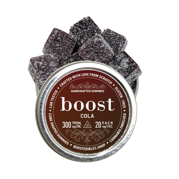 Boost – THC Cola Gummies – 150mg | Budmail Canada