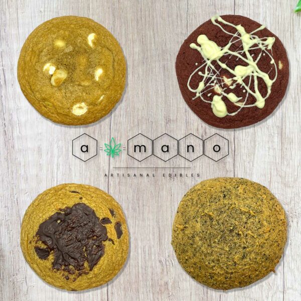 Amano Edibles – Cookies – 200mg | Budmail Canada
