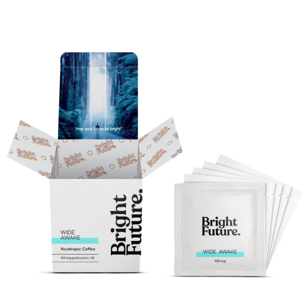Bright Future – Nootropic Coffee – Wide Awake – 100mg | Budmail Canada