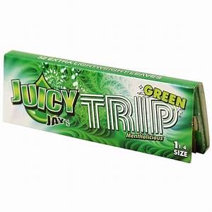 Juicy Jay’s – Hemp Papers (1.25 inch) – Green Trip | Budmail Canada