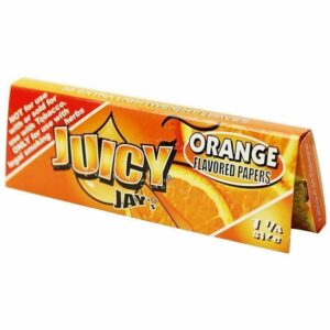 Juicy Jay’s – Hemp Papers (1.25 inch) – Orange | Budmail Canada